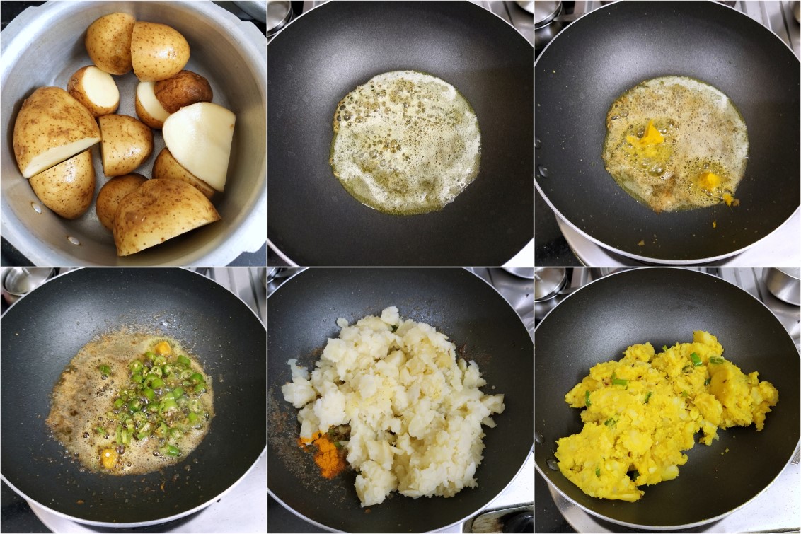 How to make Mumbai Masala Aloo Sandwich 1