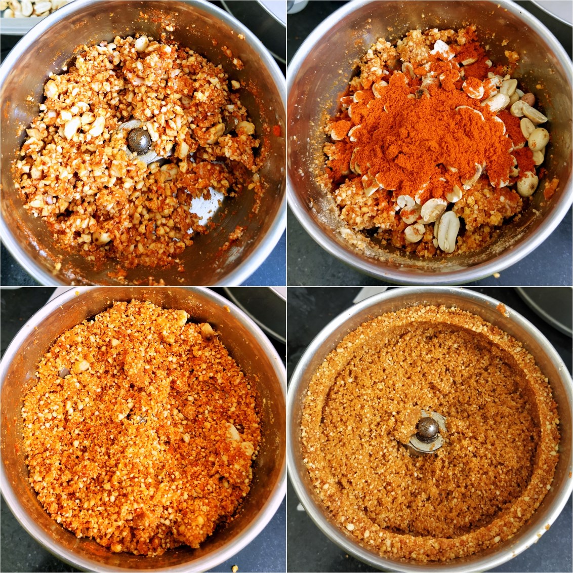 How to make Peanut Garlic Podi 2