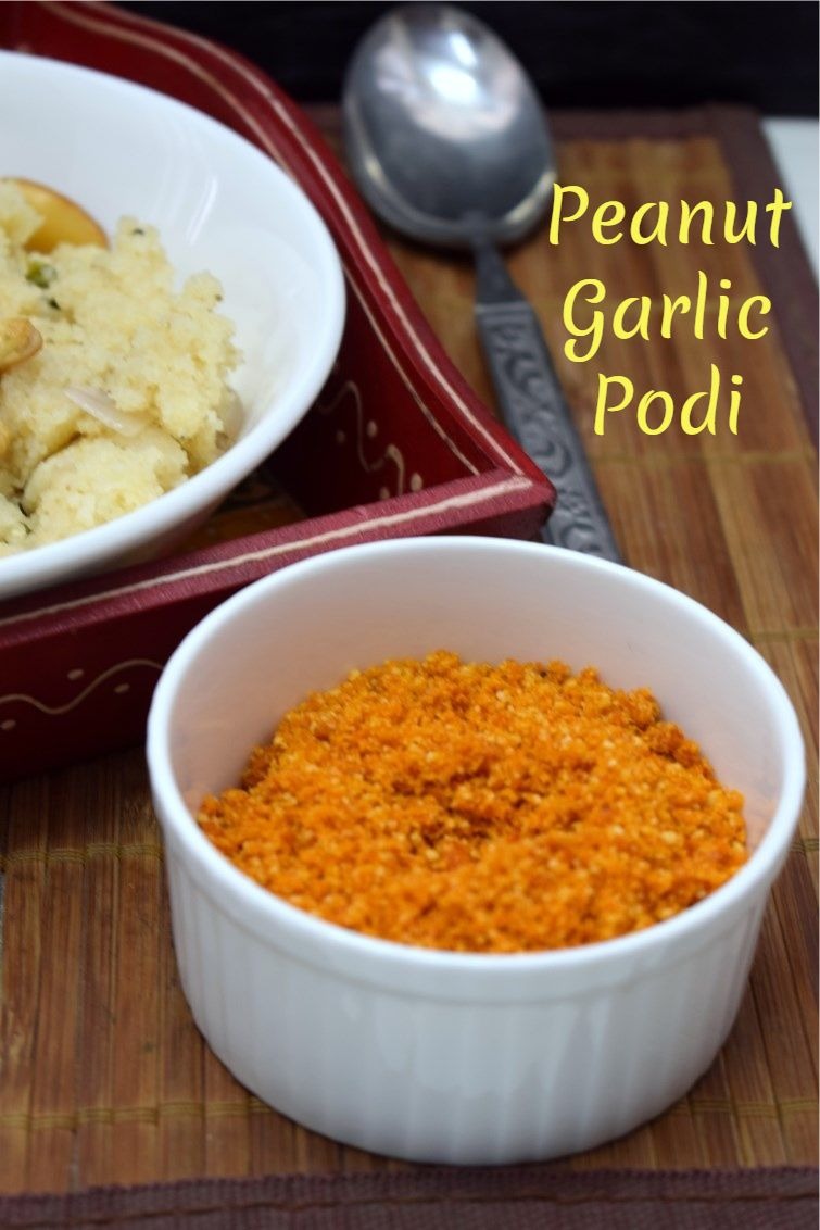 How to make Peanut Garlic Podi