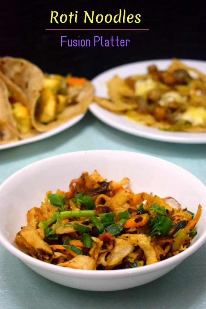 Easy Snacks Roti Roti Noodles ~ Easy Evening Snack