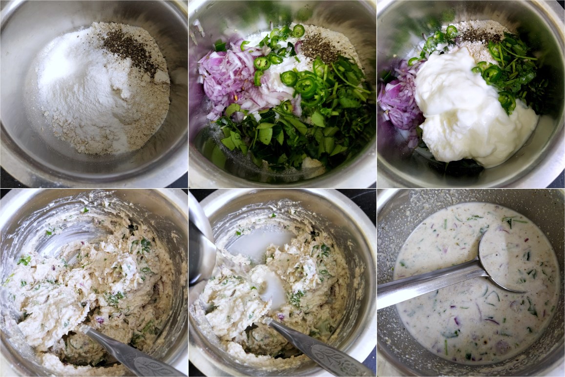 How to make Oats Instant Onion Dosa 2