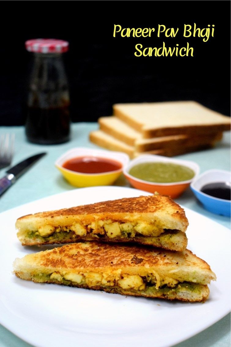How to make Paneer Pav Bhaji Sandwich How to make Paneer Pav Bhaji Sandwich