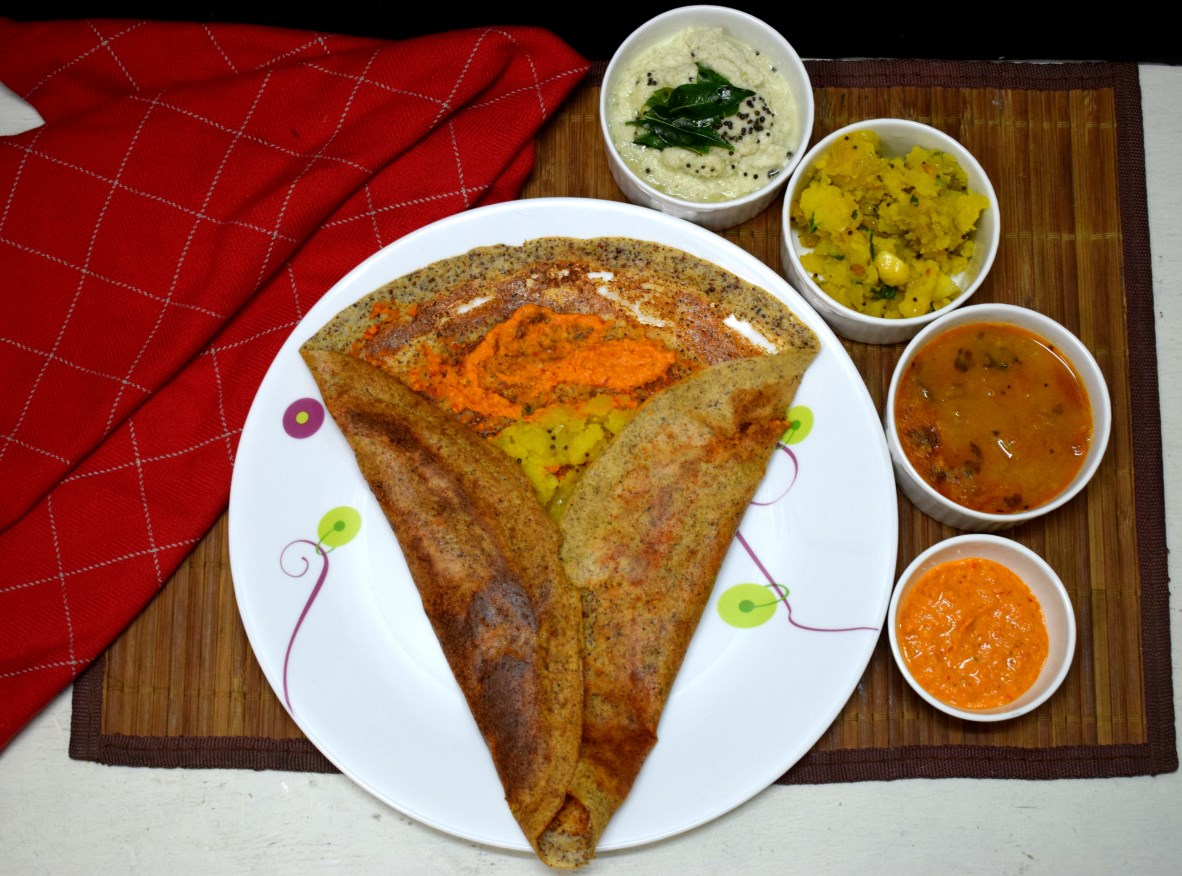 No Rice Mysore Masala Dosa with Quinoa