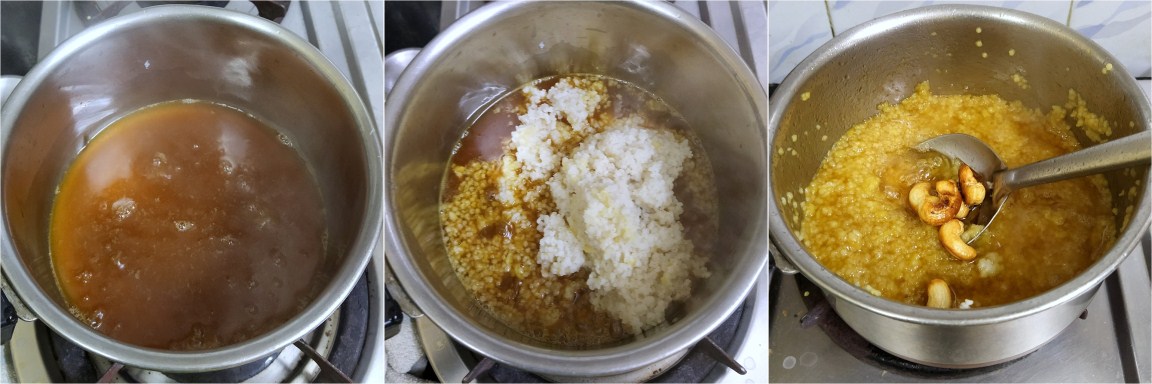 How to make Koda Millet Sakkarai Pongal 2