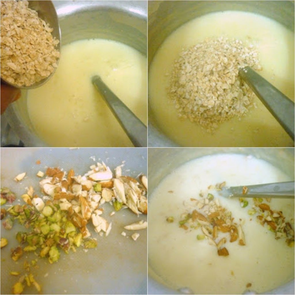 How to make Oats Phirni 1 How to make Oats Phirni 1
