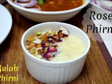 Rose Phirni Recipe