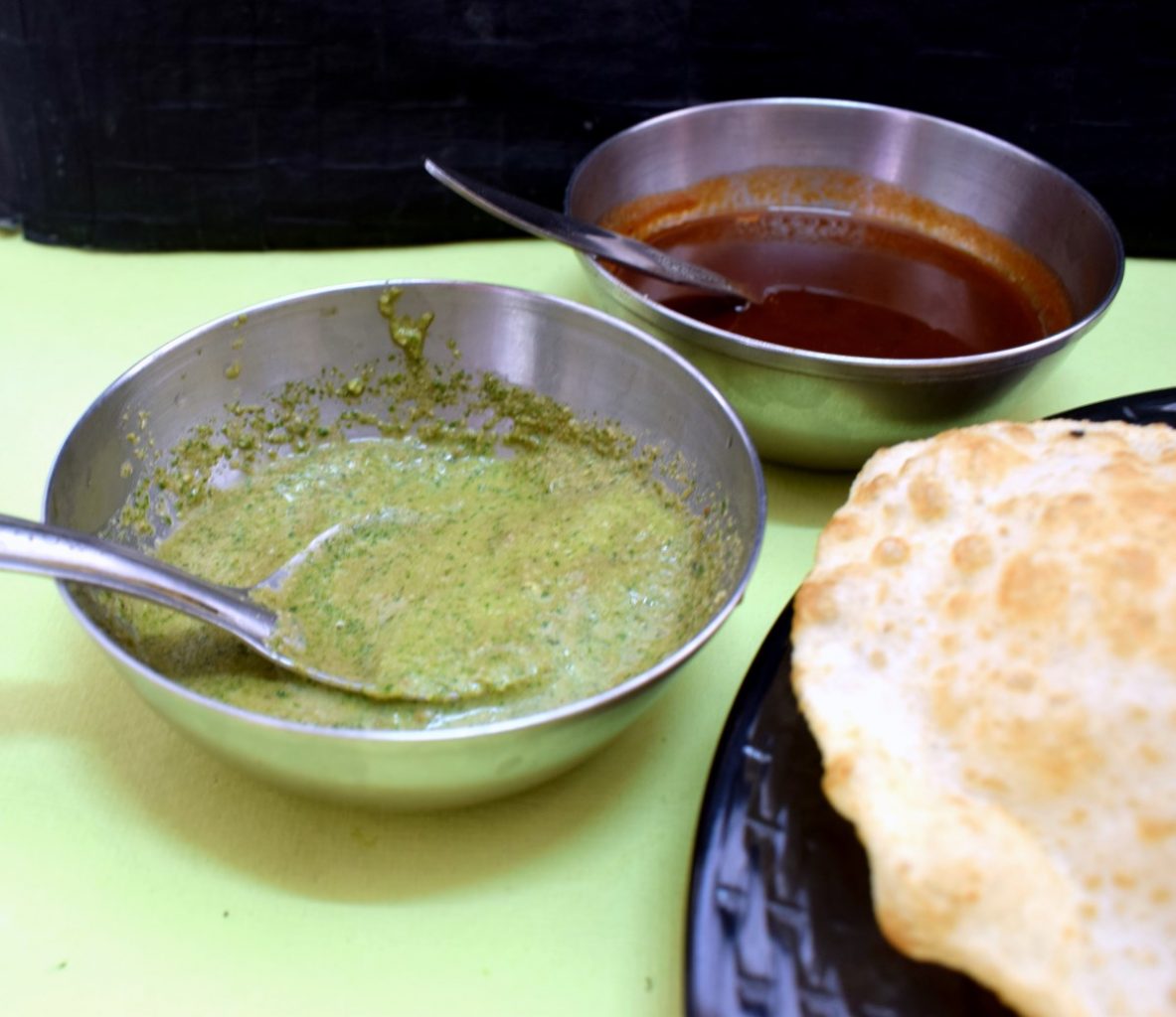 Green Chutney and Tamarind Chutney Green Chutney and Tamarind Chutney