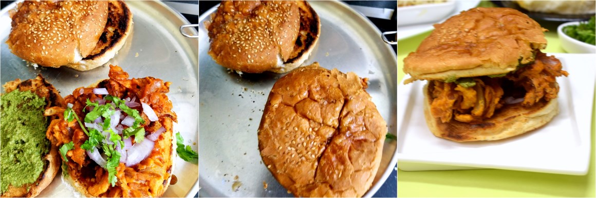 How to make Onion Pakora Pav 2