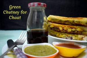 Green Chutney for Chaat