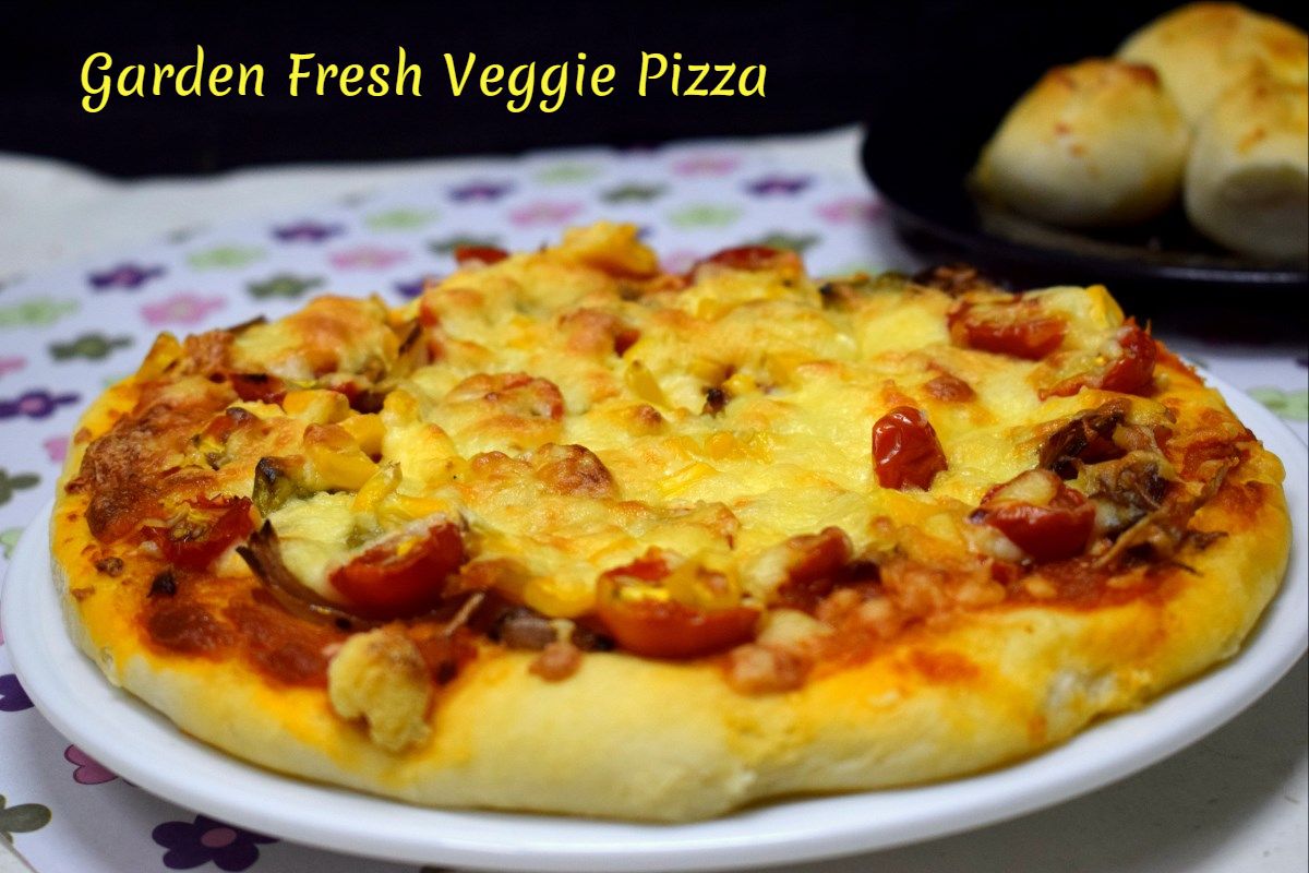 Garden Fresh Veggie Pizza