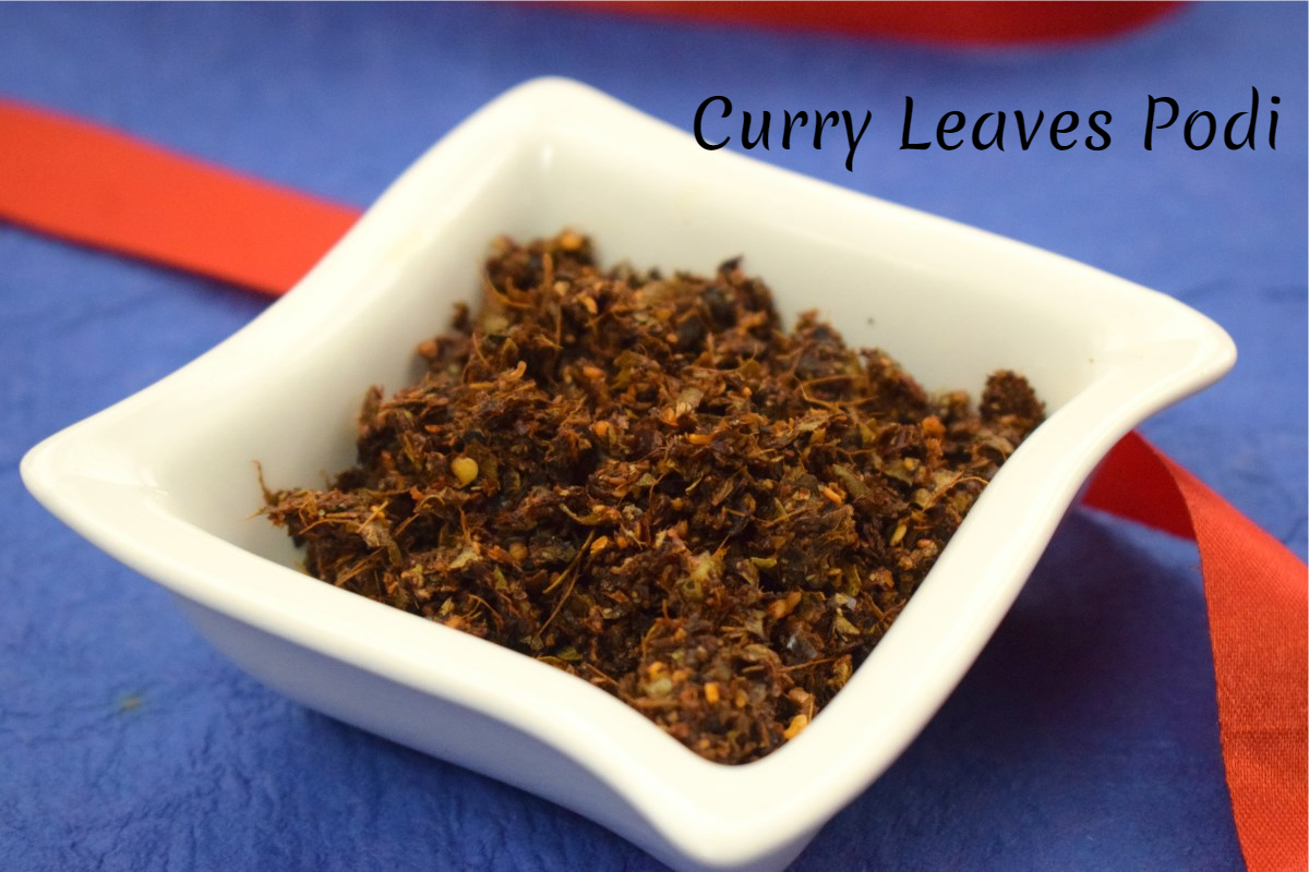 Curry Leaves Podi Recipe