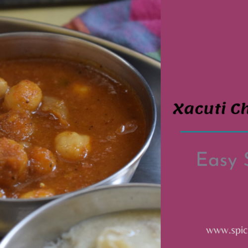 Xacuti Chana Masala