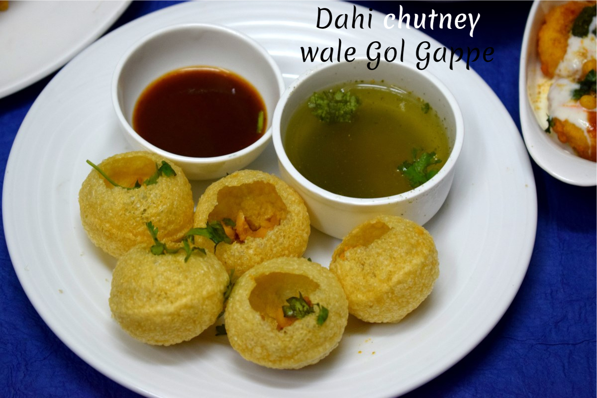 Dahi chutney wale Gol Gappe