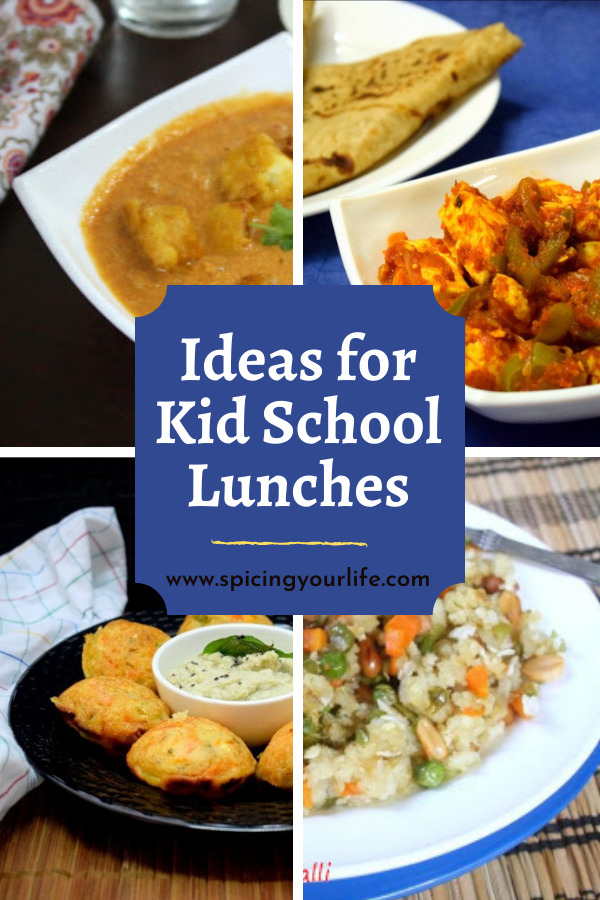 Ideas for Kid School Lunches