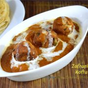 Zafrani Paneer Kofta Gravy