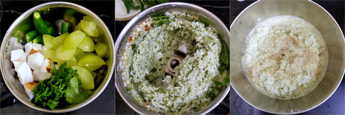 How to make Usirikaya pachadi How to make Usirikaya pachadi