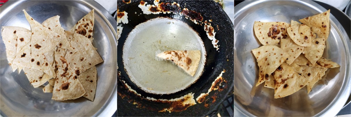 How to make Roti Nachos 1