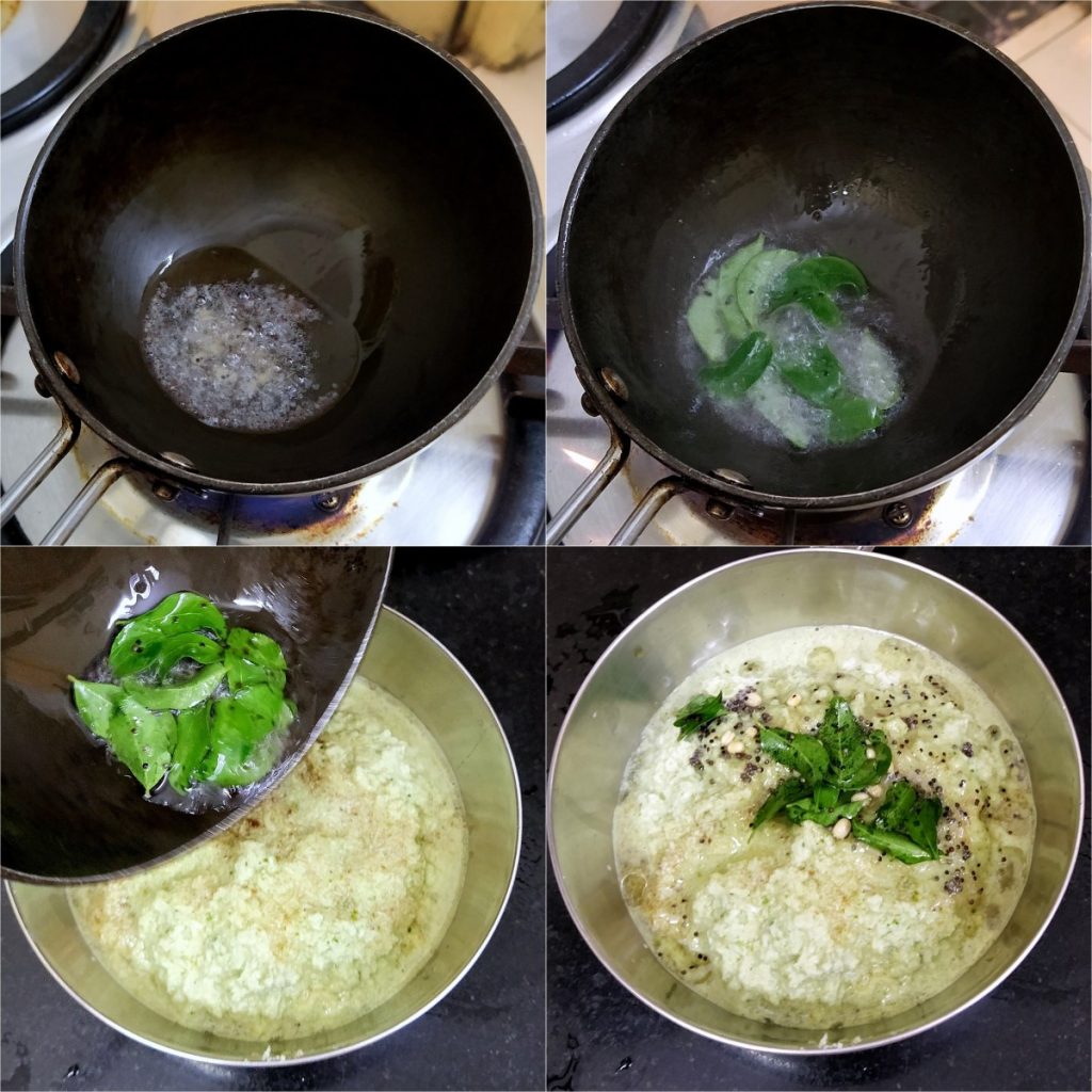 Tempering Amla Chutney Tempering Amla Chutney