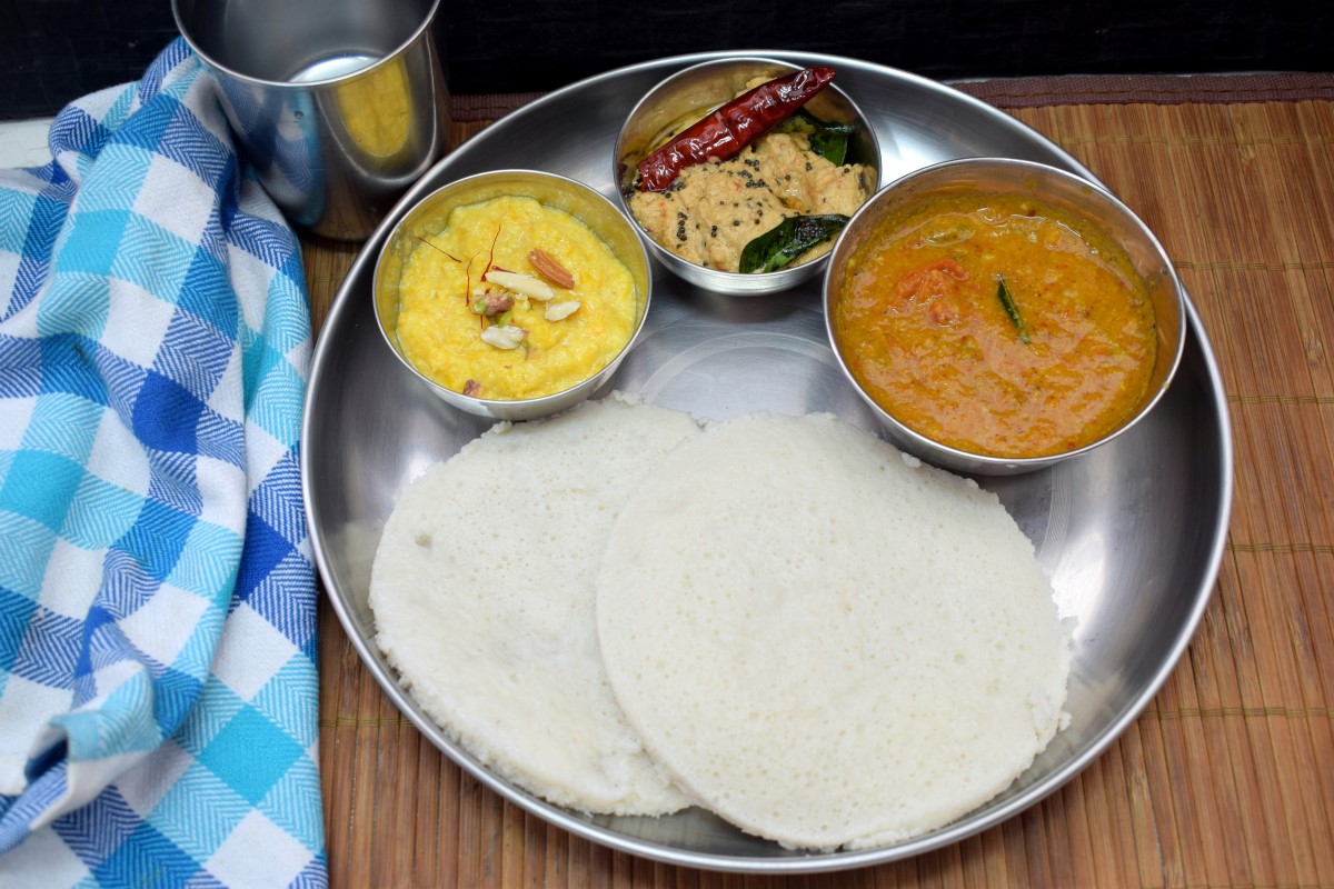 Kodava Special Breakfast -  Sesame & Tamarind Chutney