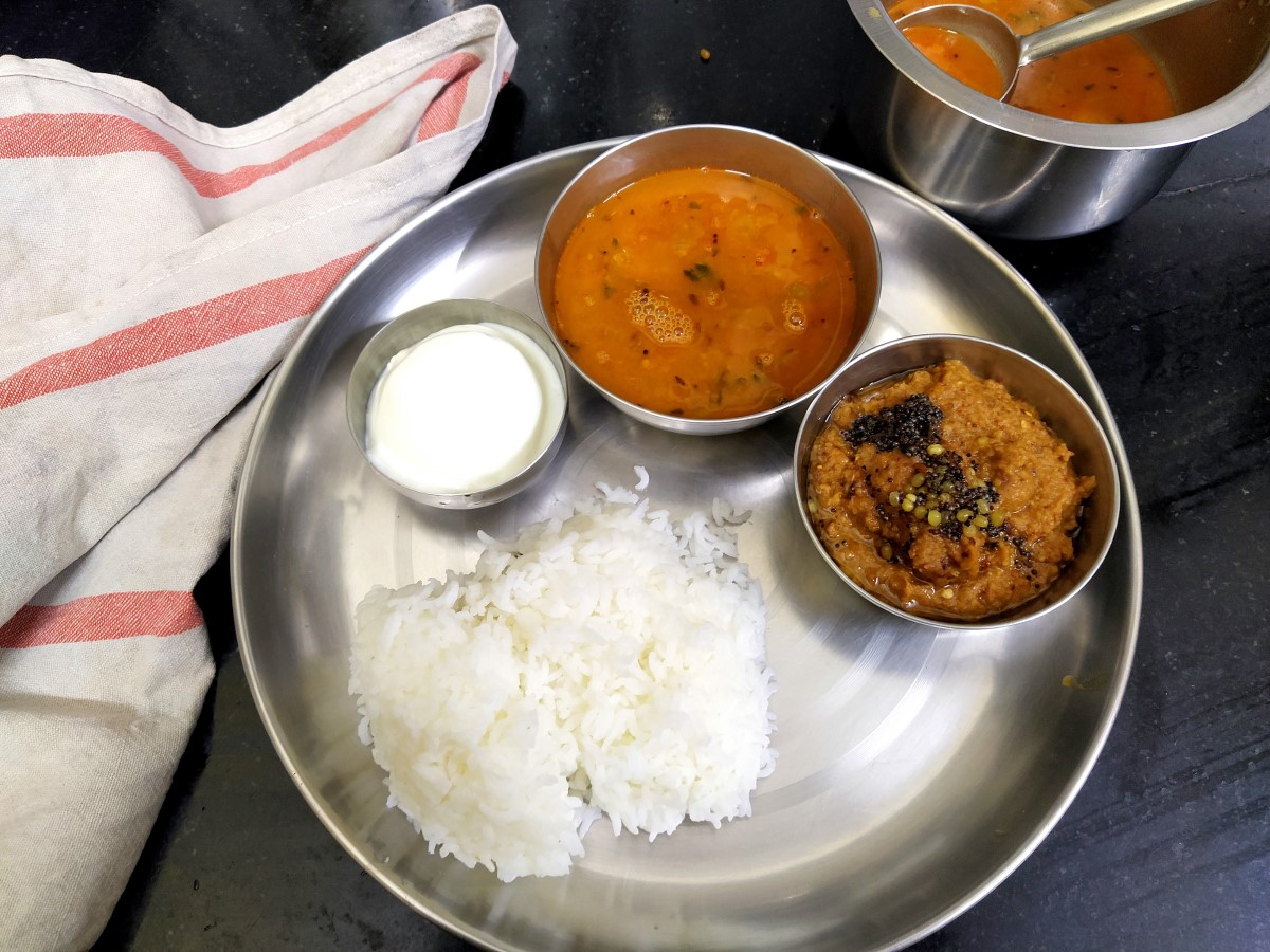 South Indian Meals - Ginger Chutney Recipe