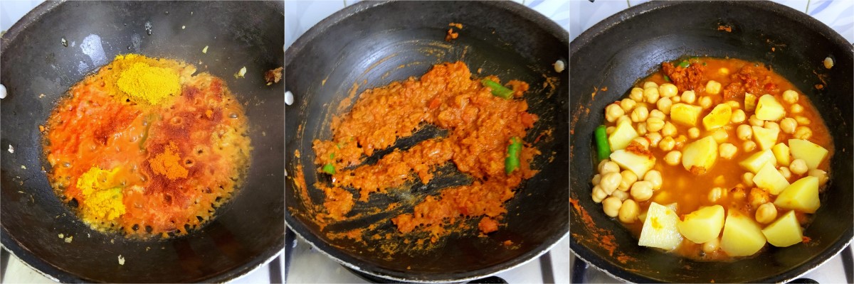 How to make Chickpea and Potato Curry