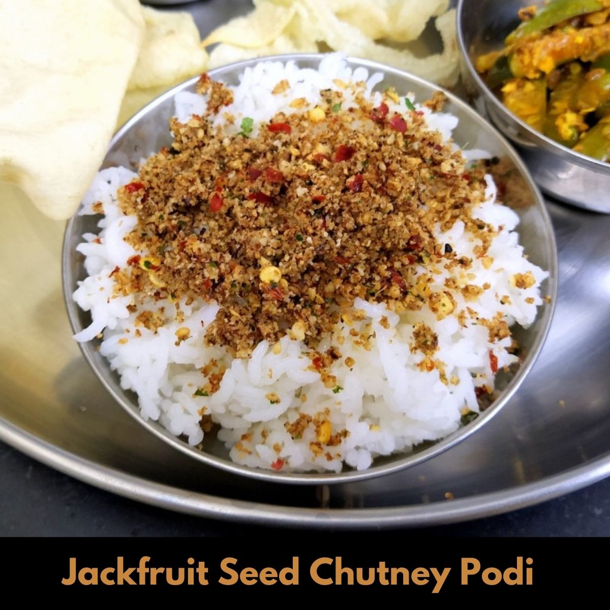 Jackfruit Seed Chutney Podi