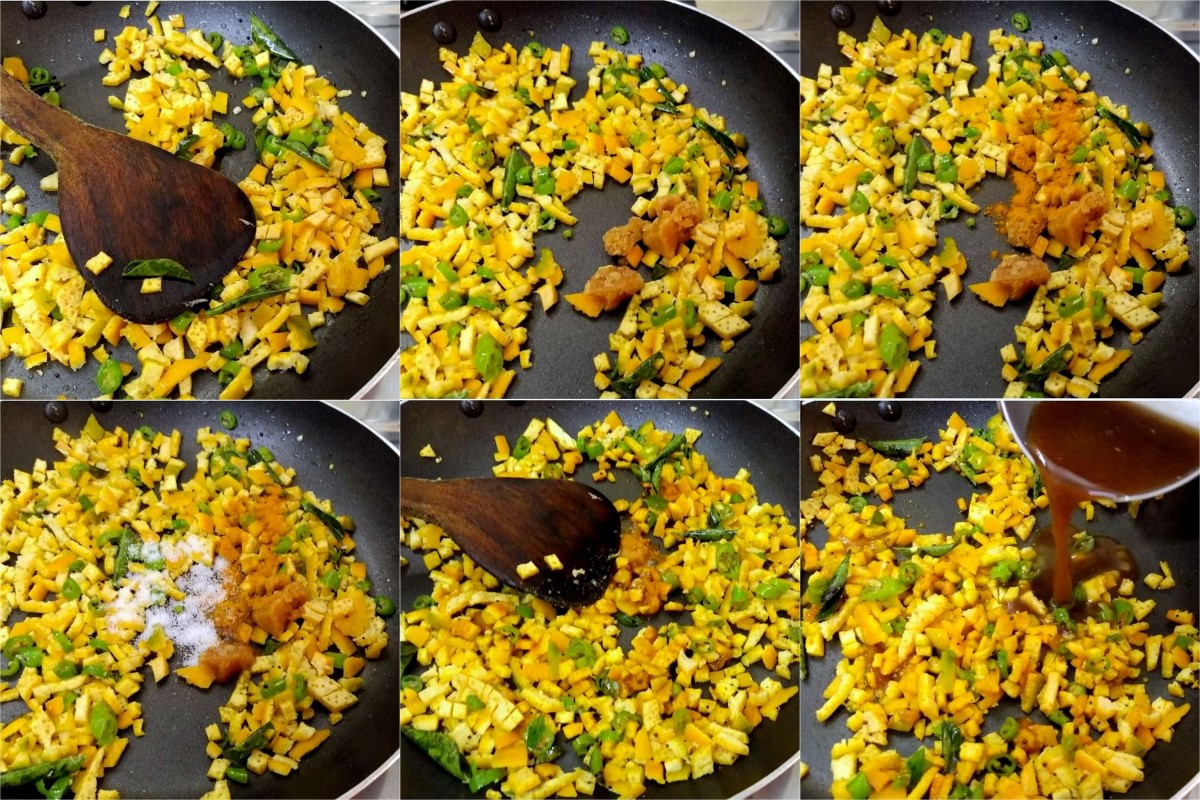 How to make Orange Peel Pachadi