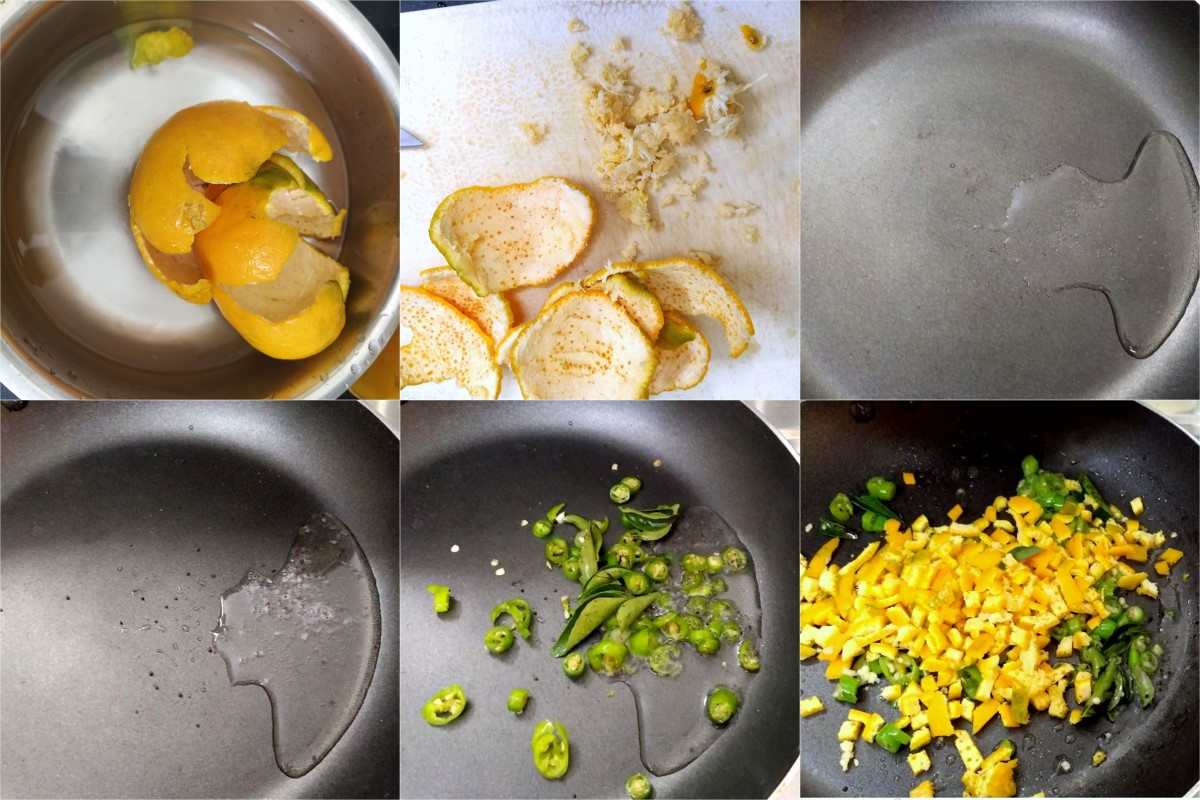 How to make Orange Peel Thoku 1