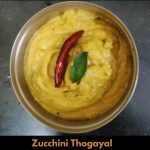 Zucchini Thogayal