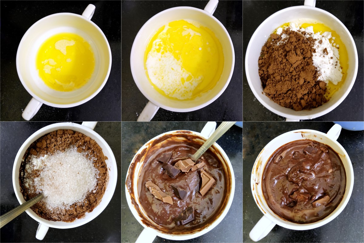 How to make Microwave Brownie in a Bowl 1